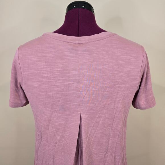 Women's Mod Ref Pink Mauve Short Sleeve Oversized Tee | Size Small - Picture 6 of 9